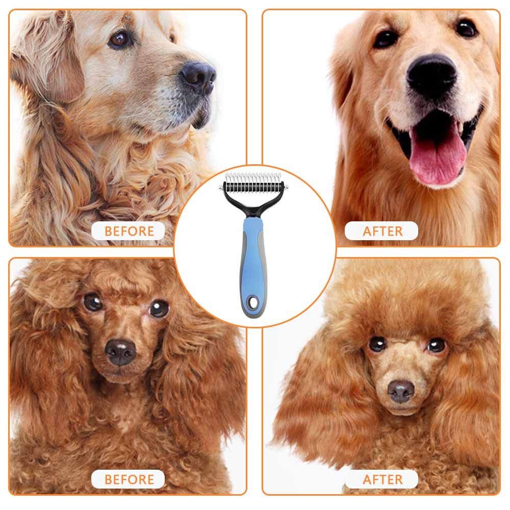 Pet Dematting Comb | Tangle & Mat Remover