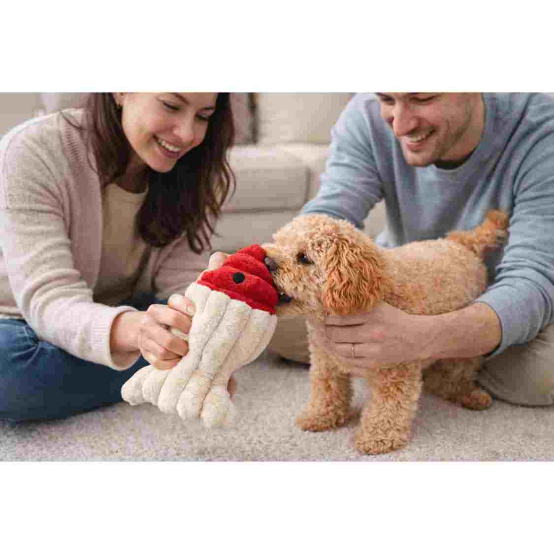Fish Plush Soft Toy | Cute Squeaky Chew Toy For Dogs & Cats