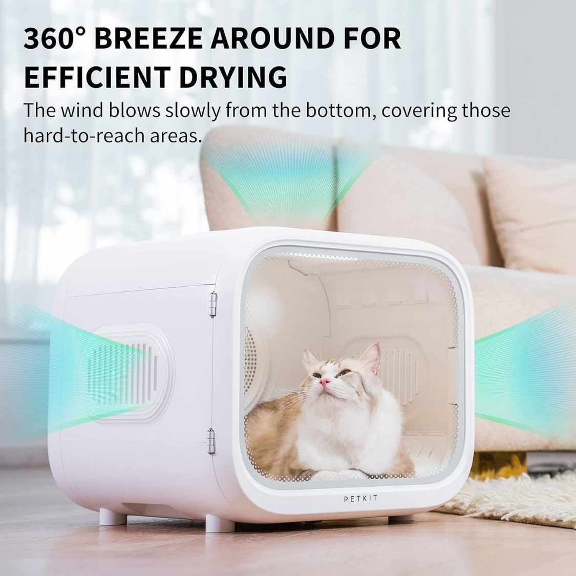Automatic Pet Drying Box | Smart Cat & Dog Grooming Dryer