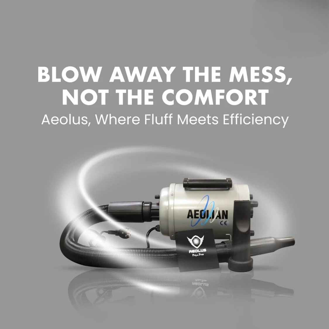 Professional Dog Dryer Blaster | Single Motor Pet Grooming Machine