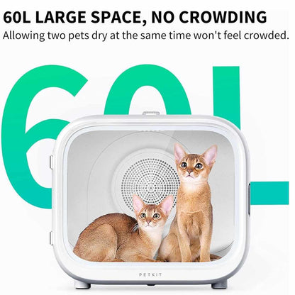 Automatic Pet Drying Box | Smart Cat & Dog Grooming Dryer