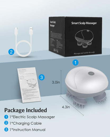 Electric Pet Massager | Relaxing Head & Body Massager for Pets