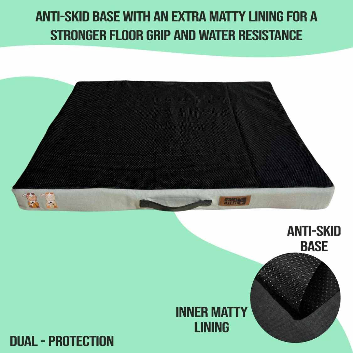 Orthopedic Pet Bed Memory Foam | Soft & Washable Pet Bed