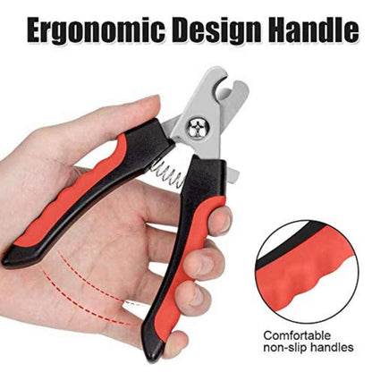 Pet Nail Cutter & Pet Nail Clipper | Safe Stainless Steel Grooming Tool