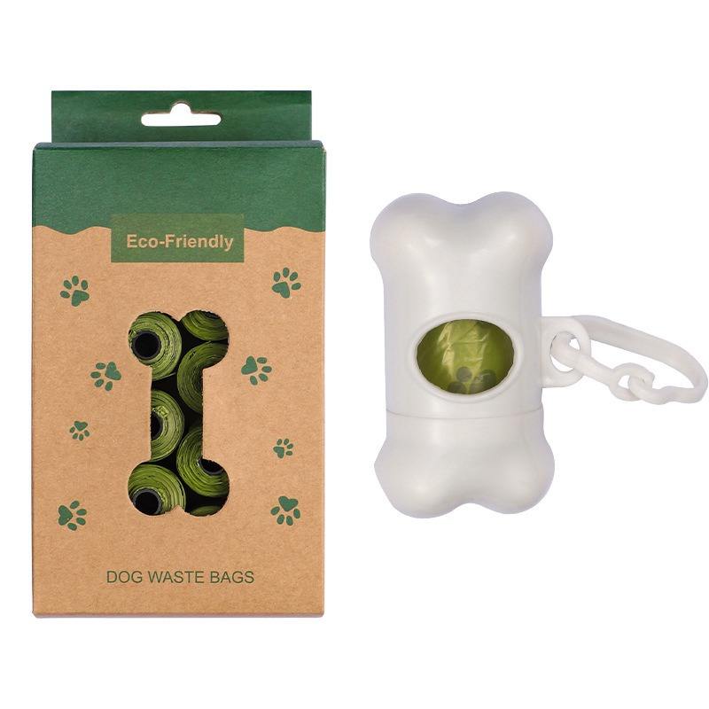 Portable Dog Poop Bag Dispenser | Biodegradable Waste Bags (Pack Of 6)