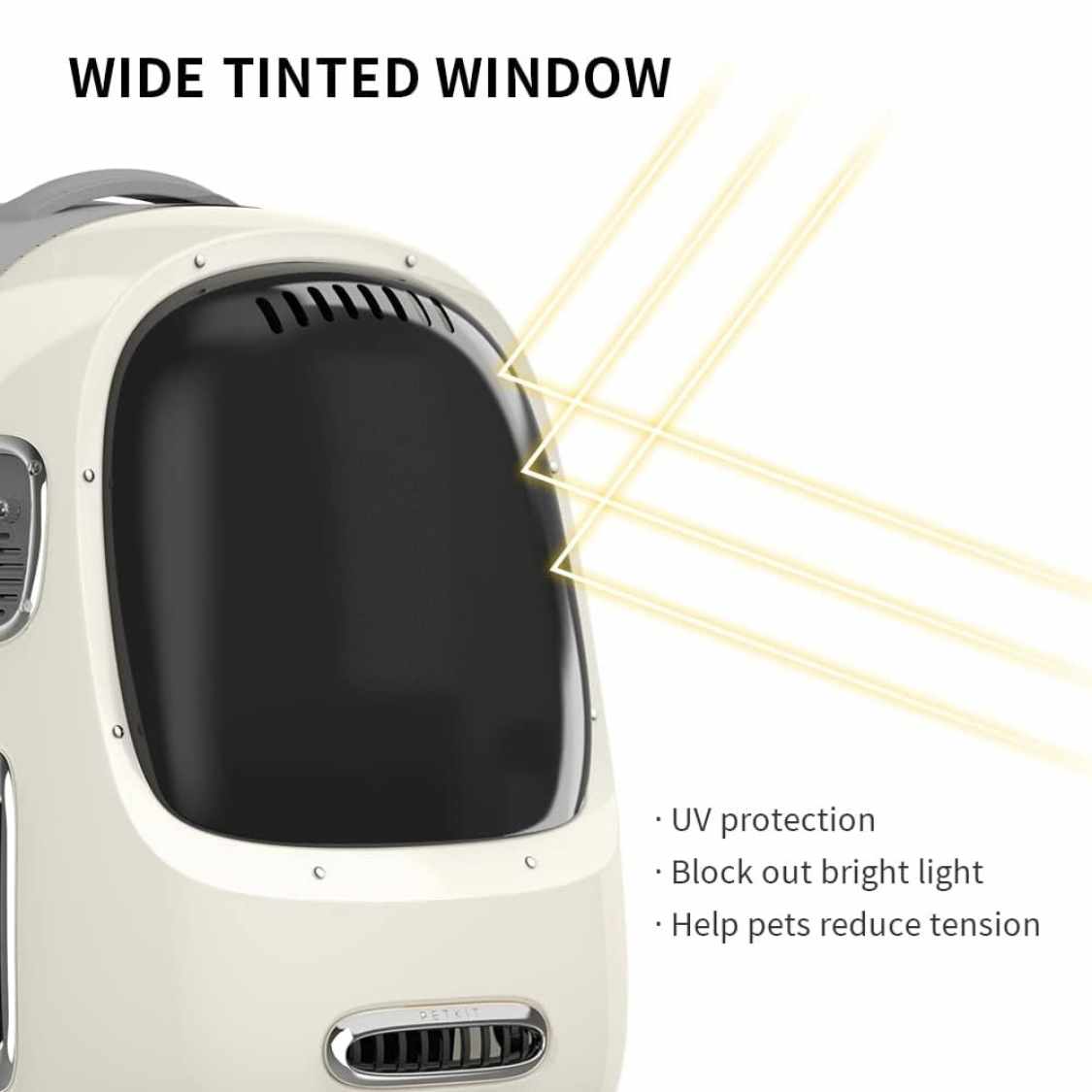 Pet Backpack Carrier With Fan & Light | Airline Approved Bubble Pet Travel Backpack