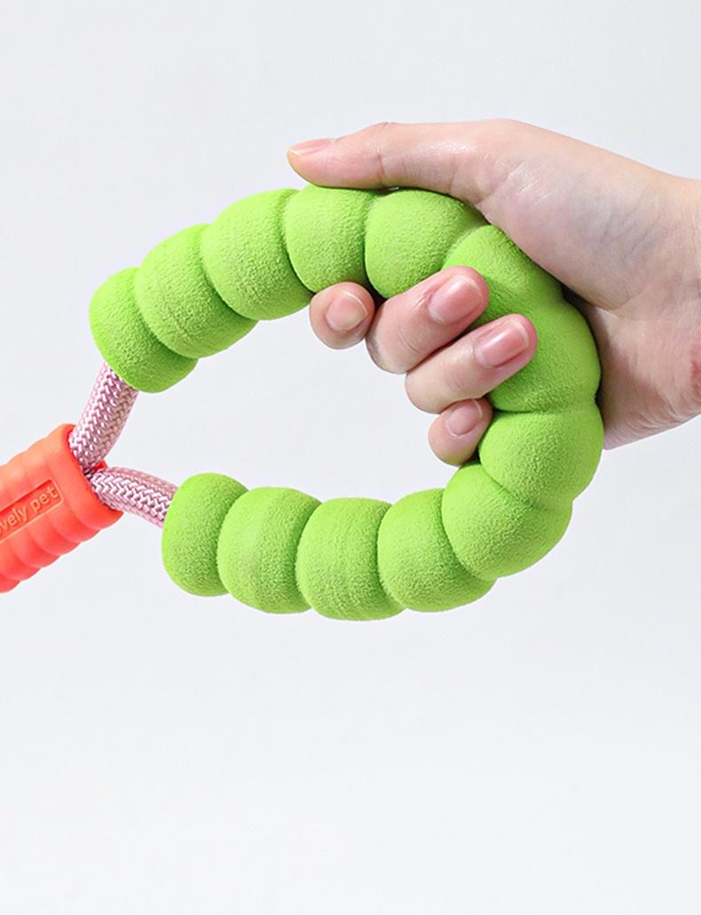 Dog Leash With Cloud Bubble Cotton Handle For Walking