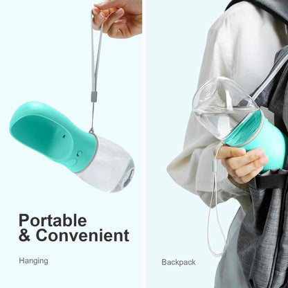 Dog Water Bottle | Leak Proof Portable Pet Travel Dispenser