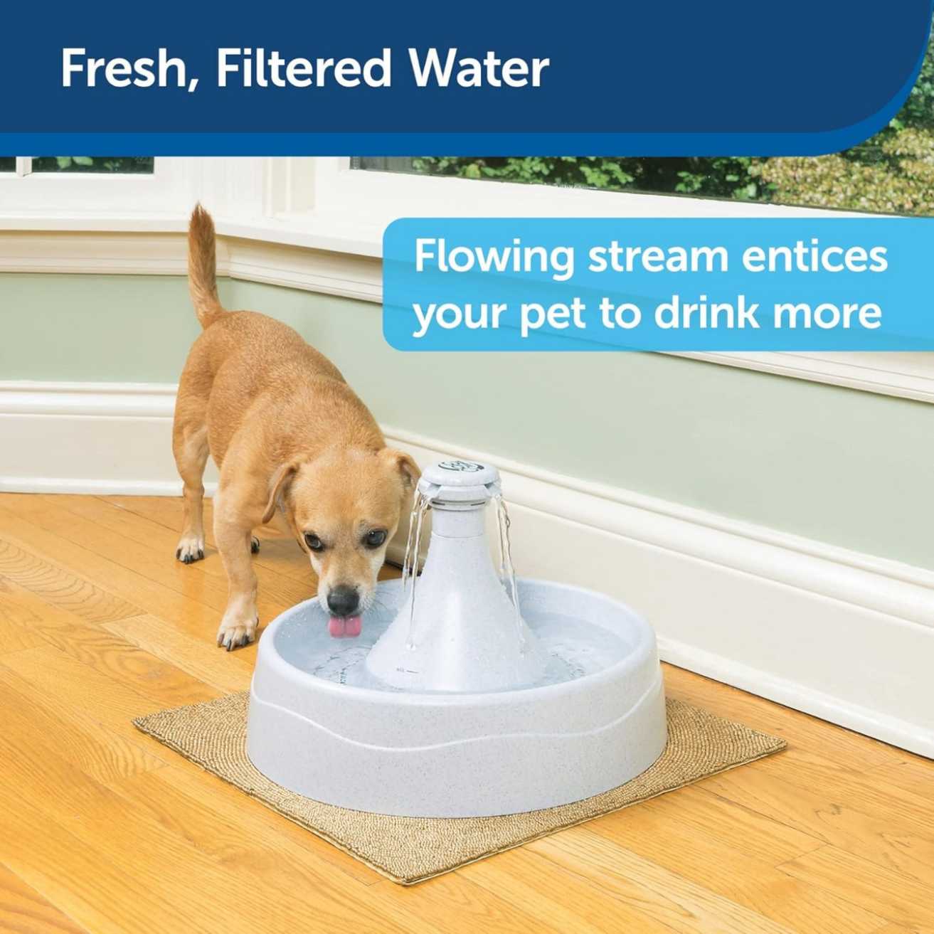 360° Automatic Pet Water Fountain For Dogs & Cats