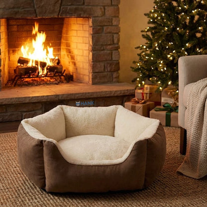 Paw Luxe Pet Bed | Soft, Cozy & Washable Dog and Cat Bed
