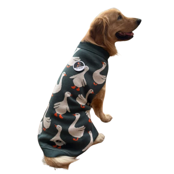 Petsnugs Quack Cozy Knit Sweater for Dogs