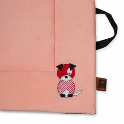 Premium Orthopedic Cooling Cat & Dog Mat, Joint Relief Bed | Peach Pearl
