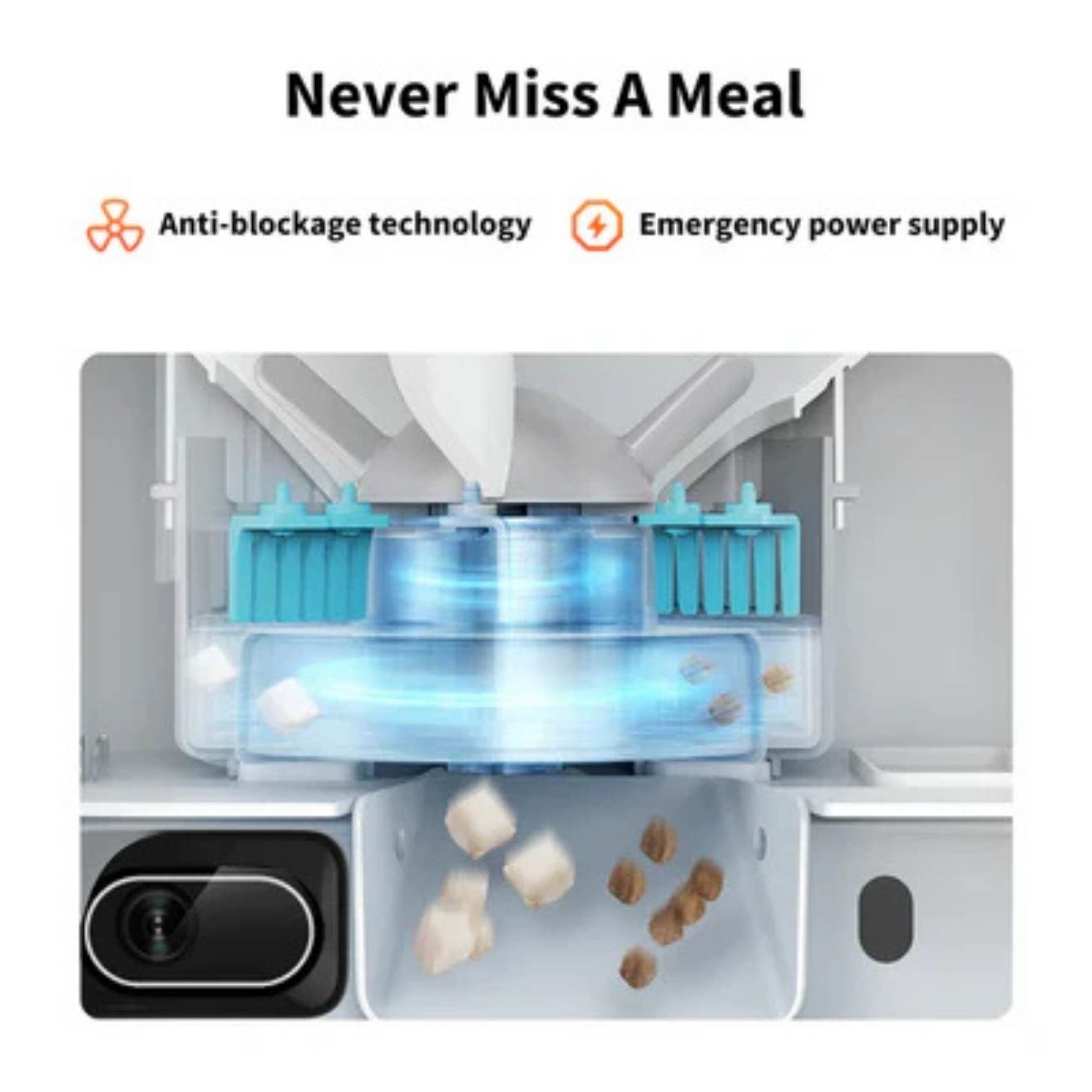 Automatic Pet Feeder with Camera | App Control & Auto Feeding