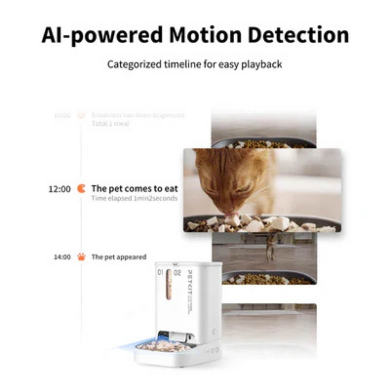 Automatic Pet Feeder with Camera | App Control & Auto Feeding