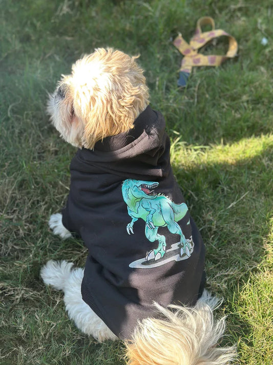 Petsnugs Dino Snug Hoodie for Dogs & Cats