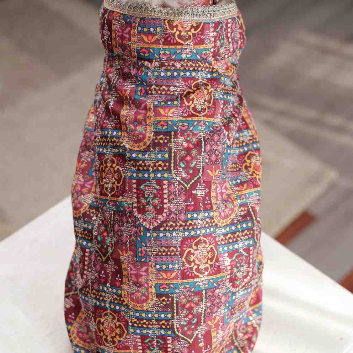 RangMahal Printed Ethnic Dog Kurta | Full Sleeve Wedding & Festive Wear