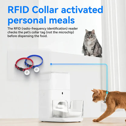 Automatic RFID Pet Feeder | Smart App Controlled Food Dispenser