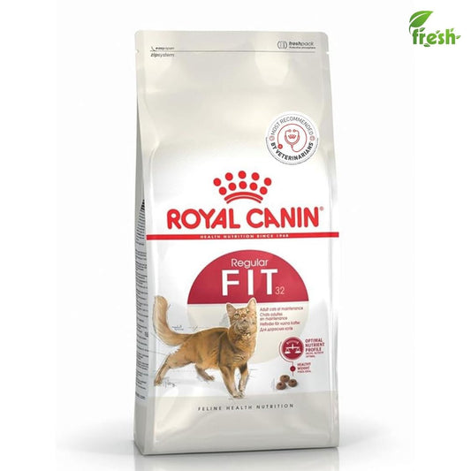Royal Canin Fit 32 Adult Cat Dry Food - Weight Management & Complete Nutrition