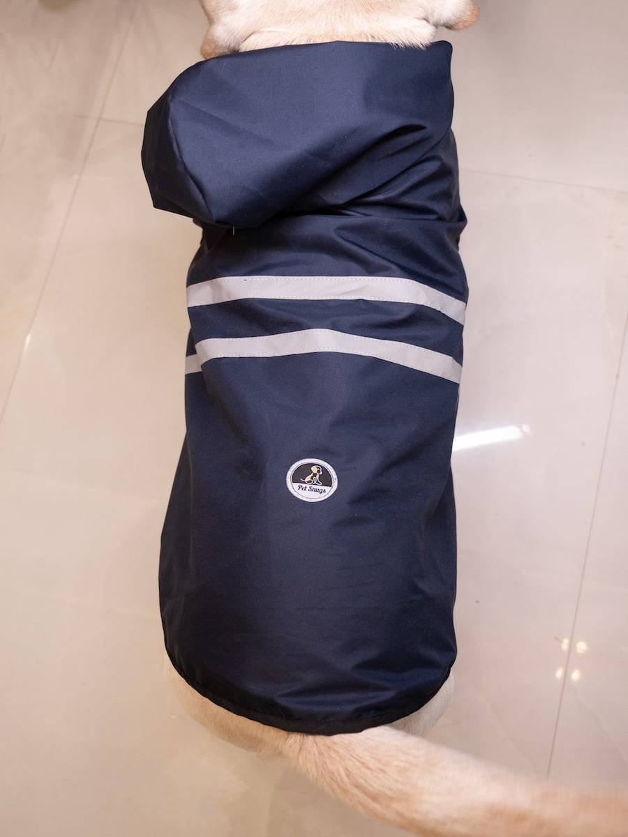 Dog Rain Coat Blue