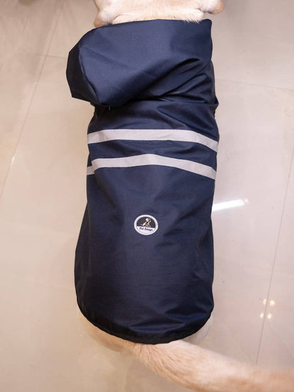 Dog Rain Coat Blue