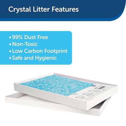 ScoopFree Crystal Pro Legacy Automatic Litter Box with Health Counter
