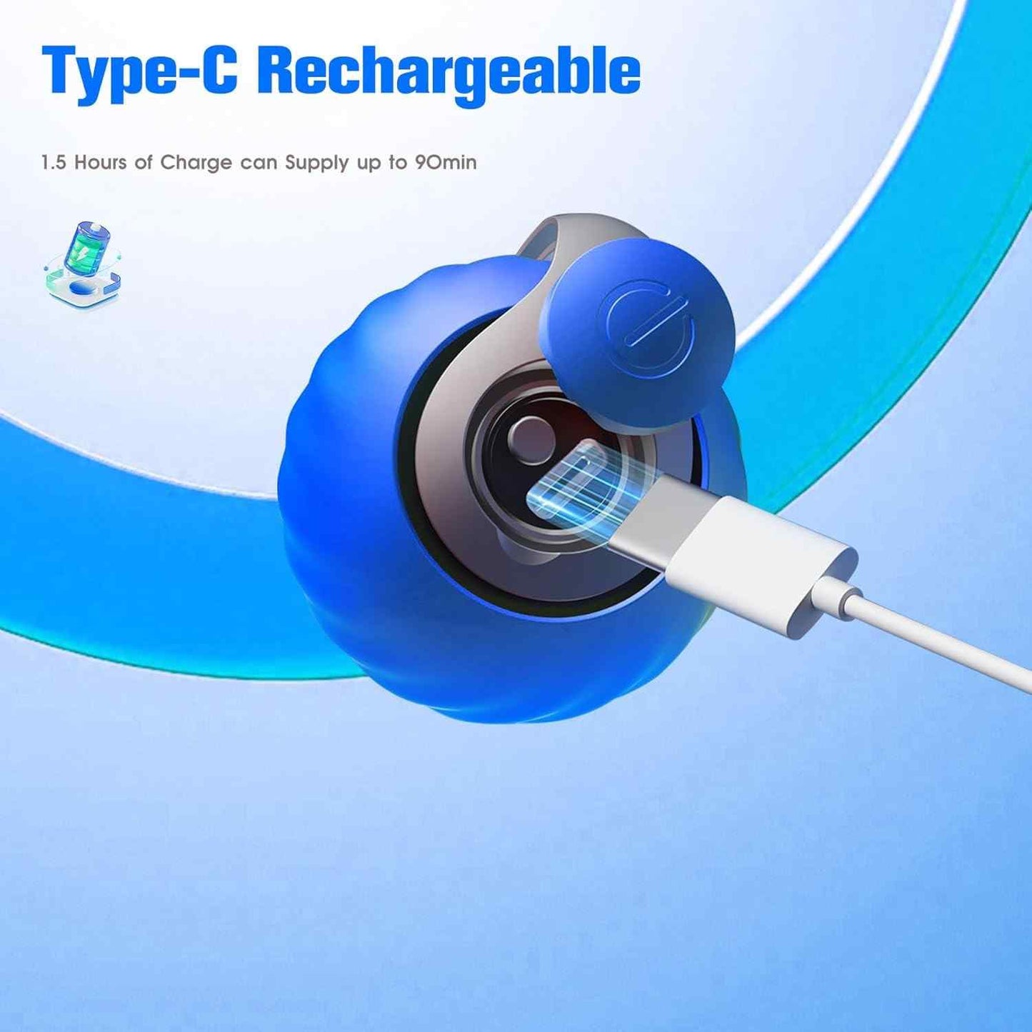 Smart Automatic Rolling Pet Toy Ball | Rechargeable Interactive Dog & Cat Toy