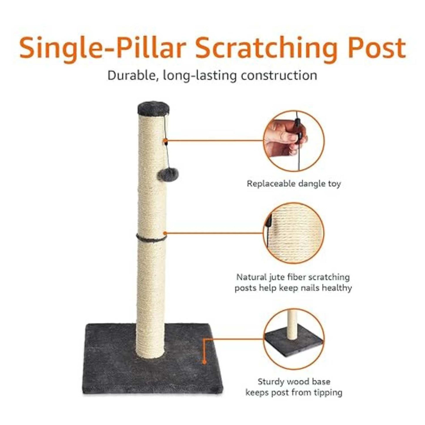 Cat Tree Tower with Condo & Scratching Posts | Plush Indoor Cat Furniture