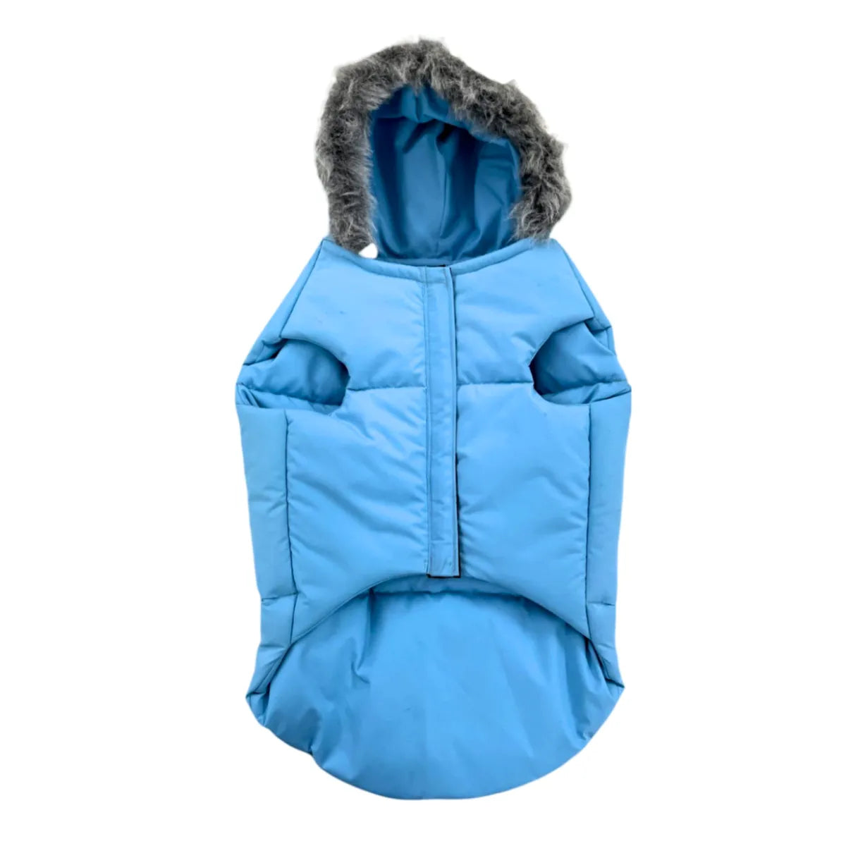 Sky Blue Waterproof & Lightweight Dog Puffer Jacket