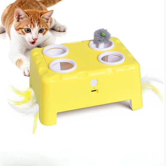 Interactive Cat Toy Magic House | Fun Mouse Puzzle Game