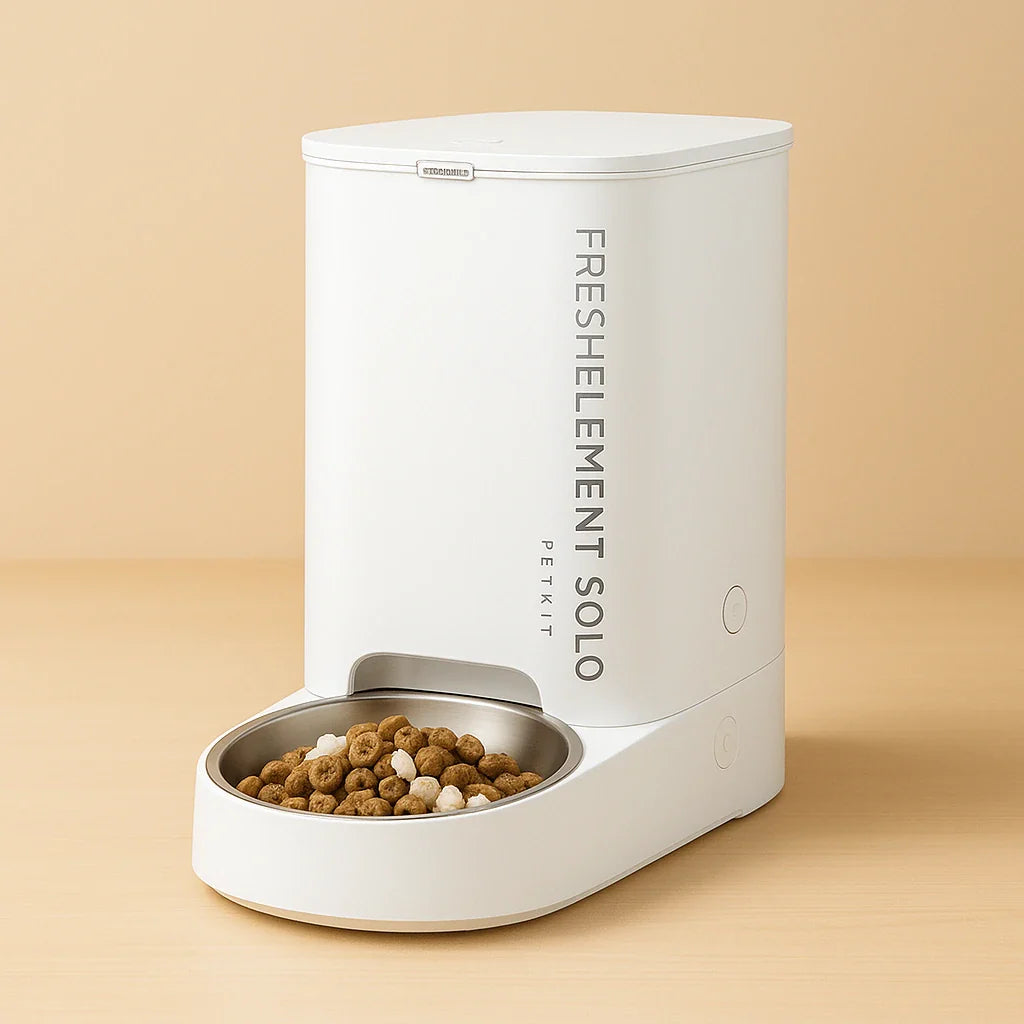 Fresh Element Solo Pet Food Dispenser | Automatic Feeder For Pets