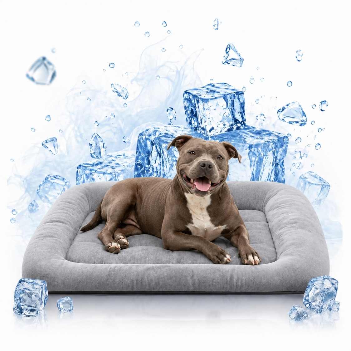 Silky Bolster Orthopedic Dog Bed | Soft & Luxury Pet Bed