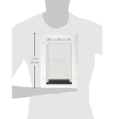 Plastic Pet Door with Soft Tinted Flap | Easy Install Cat & Dog Flap