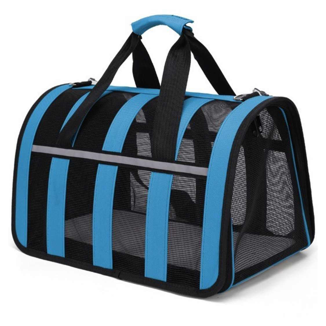 Soft Side Pet Carrier Bag | Portable Cat & Dog Travel Handbag