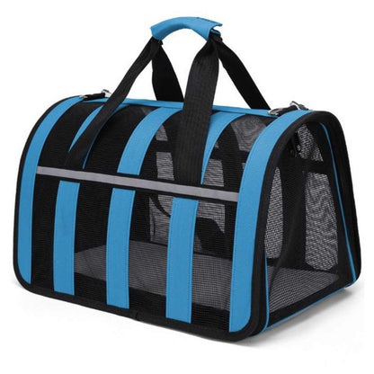 Soft Side Pet Carrier Bag | Portable Cat & Dog Travel Handbag