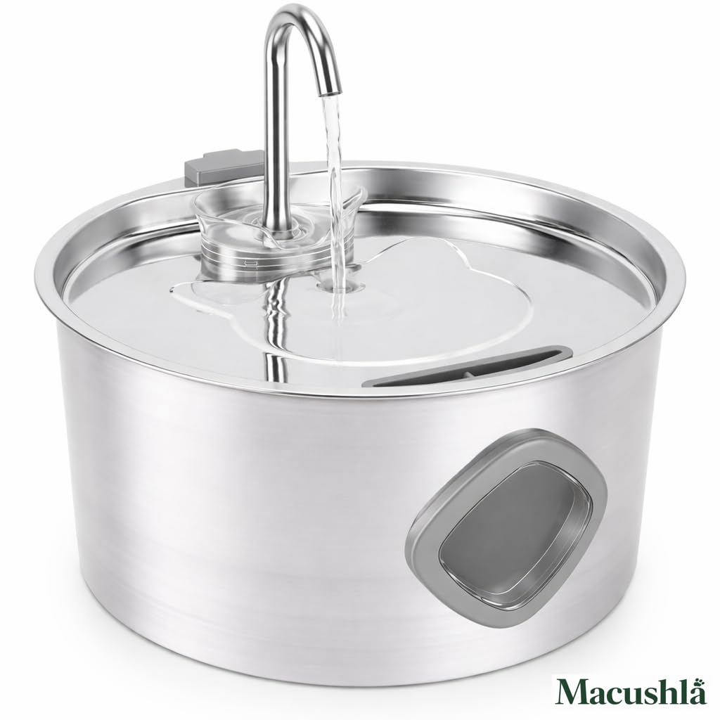 Stainless Steel Cat Fountain