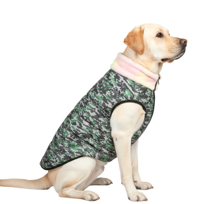 Dog Winter Jacket | Waterproof Windproof Army Coat