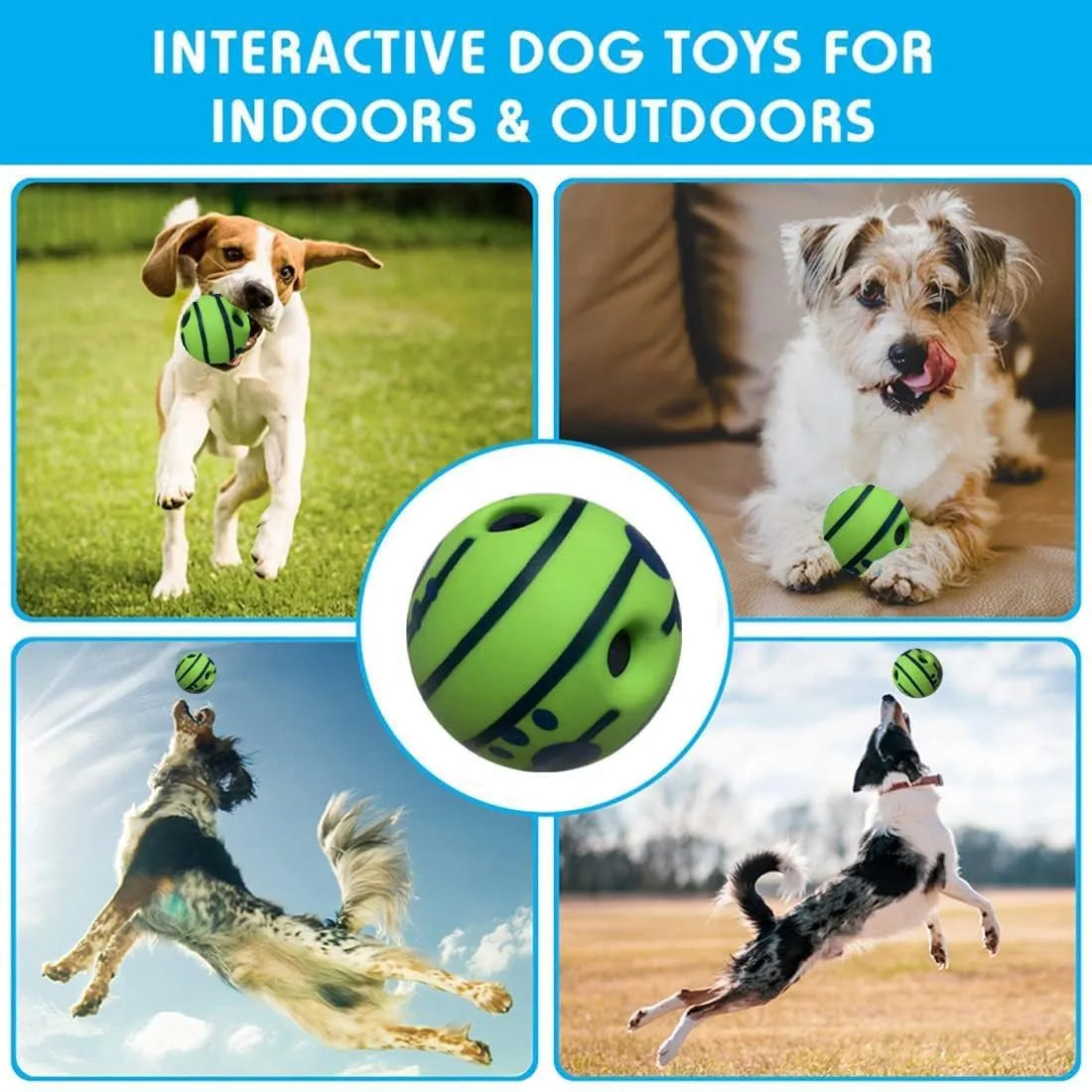 Textured dental health surface on dog toy