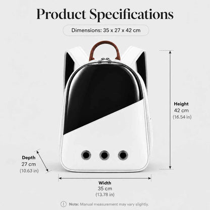 Pet Backpack Carrier For Travel | Walking & Outdoor Use