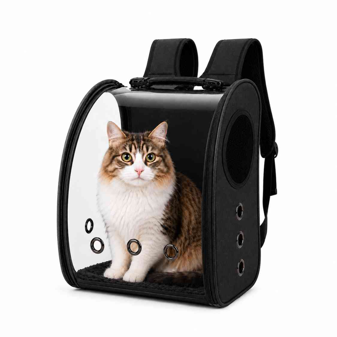 Pet Carrier Backpack With Clear Window & Air Vents
