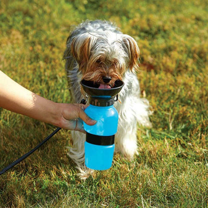 Plastic Puppies Dog Water Bottle | Leak Proof Portable Feeder