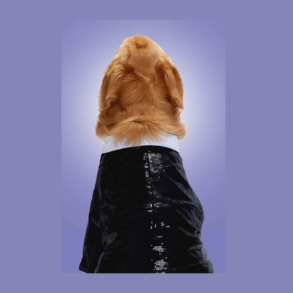 Formal Dog Tuxedo with Bow Tie – Sparkle Party Collection