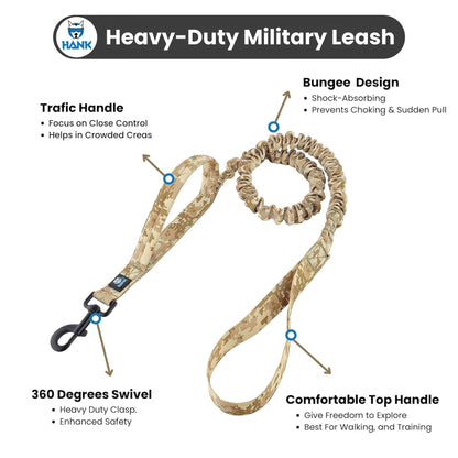 Hank Military Dog Leash