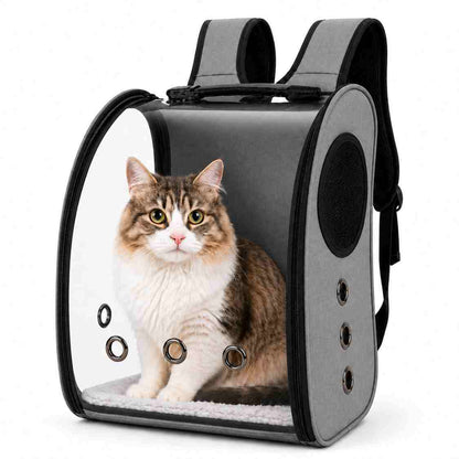 Transparent Pet  Carrier Backpack With Air Ventilation