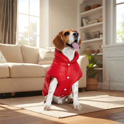Cherry Woof Dog Jacket | Stylish & Cozy Pet Outerwear