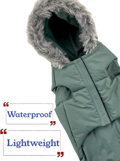 Waterproof Winter Dog Coat | Puffer Style