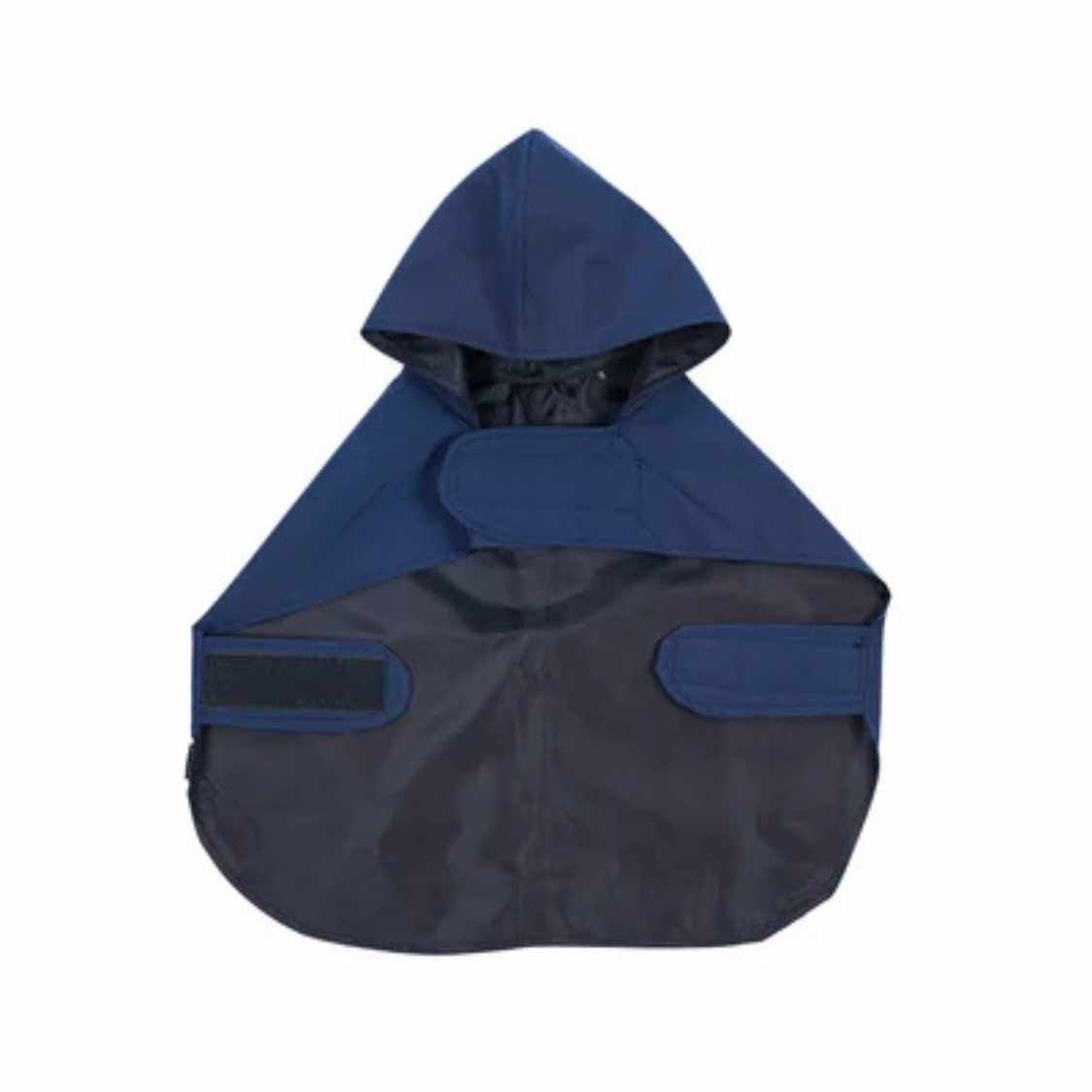 Navy Blue Reflective Raincoat For Dogs & Cats