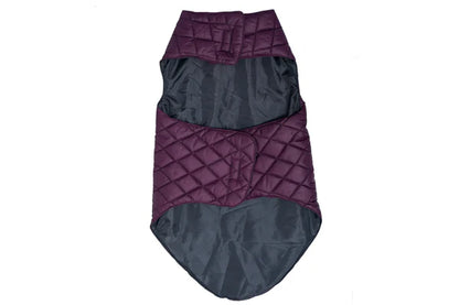 Wine Puffer Quilted Jacket for Dogs & Cats