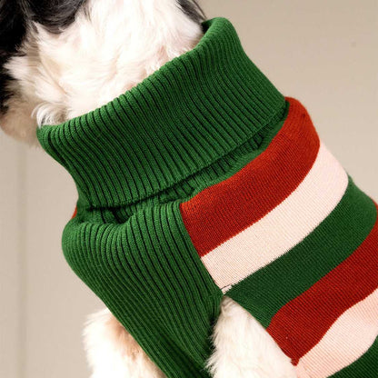 EarthBound Stripes Sweater | Classic Striped Winter Pet Sweater