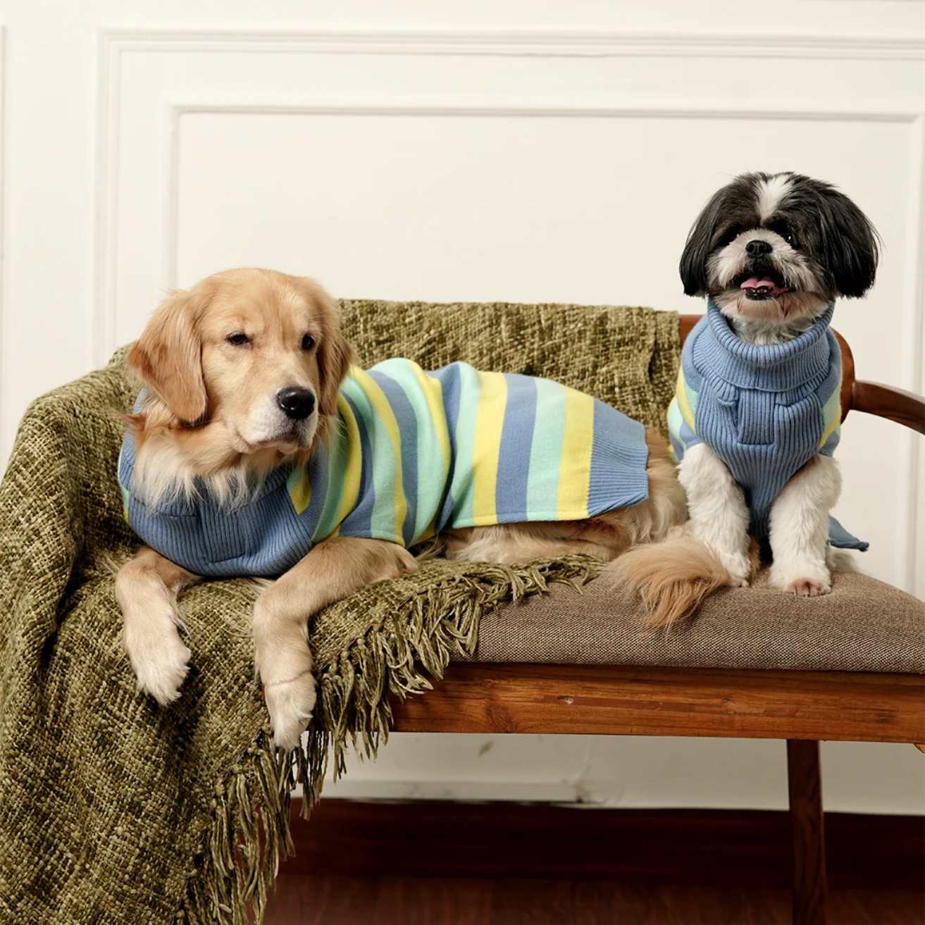 Morning Glow Knit Sweater – Warm Winter Pet Sweater