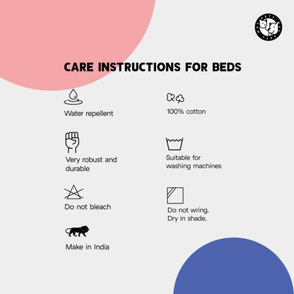 anti skid dog bed